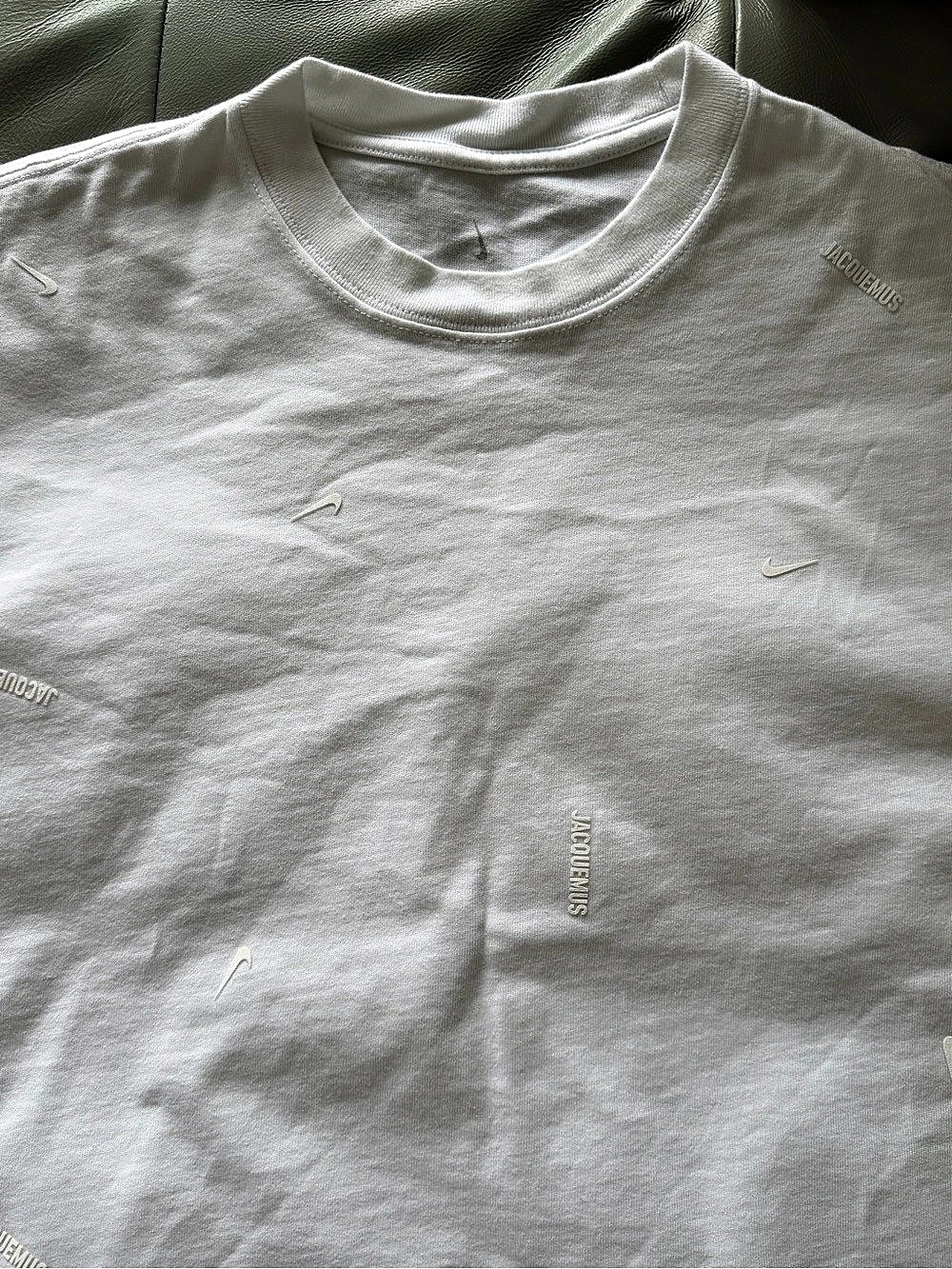 Nike x Jacquemus Logo T-Shirt White Short Sleeve Tee